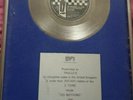 The Specials 2 Tone BPI Silver Disc for Do Nothing presented to Trigger.