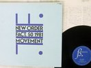 NEW ORDER MOVEMENT FACTORY YX-7350-AX Japan VINYL LP