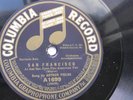 Arthur Fields 78rpm Single 10-inch Columbia Records #A-1699 San Francisco