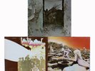 ORIG. 3 LED ZEPPELIN VINYL RECORDS LP /  II (TWO), IV (ZOSO), HOUSE OF THE HOLY
