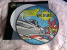 uk subs yellow leader pic disc lp new  mint