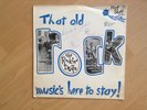 THE ROCKIN DEVILS Musics here to stay UK HOT STUFF RECORDS signed LP ex rare