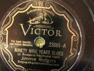 Victor 23669 Jimmie Rodgers MY TIME AIN'T LONG 78rpm Country EE+1932 Burkes Bros