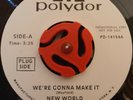 New World - We're Gonna Make It / Crystal Clear - Stay With Me Reissue