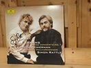 Signed by SIR SIMON RATTLE Brahms Piano Concerto No.1 Zimerman DGG LP Signiert