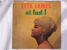 Etta James At Last  Turquoise Green Label Vinyl Record ARGO LP 4003 Rare Vinyl