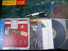 EAGLES - LIVE - JAPAN 2LP Vinyl OBI - POSTER - GATEFOLD P-5589-90Y