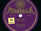 PUERTO RICO - Conjunto Ladi on early Marvela label - great - EX