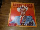 ERNEST TUBB THE LEGEND & THE LEGACY SIGNED AUTOGRAPH TV-1033 VINYL RECORD
