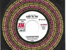 CARPENTERS Close To You / Kept On Loving You  A&M PROMO NM UNPLAYED 45