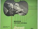 HEIFETZ - Early Brunswick LAT 8020 - Heifetz Concert Encores - RARE