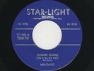 '58 Midwest Rockabilly KEN DAVIS Shook Shake/Echo Rock STAR-LIGHT M- HEAR BOTH