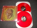 REPULSION 2 LP HORRIFIED RARE USA PRESS RED VINYL ALBUM + DEMO NM CARCASS DEATH