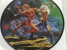 IRON MAIDEN Run To The Hills Total Eclipse 1982 Original UK 45 Picture Disc