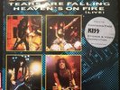 KISS - TEARS ARE FALLING b/w HEAVEN'S ON FIRE (LIVE) 7