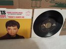 ELVIS PRESLEY JUDY/THERE'S ALWAYS ME 45 RECORD WITH PICTURE SLEEVE RCA RECORDS
