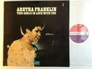 ARETHA FRANKLIN This Girls In Love With You Ex+ Atlantic 2400 004 Red/Plum LP