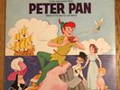 Walt Disney Story & Songs from Peter Pan Vintage 1969 Vinyl LP Disneyland Record