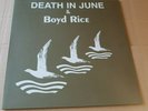 Death In June & Boyd Rice ?– Alarm Agents-  lp' - black vinyl