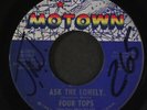FOUR TOPS: Ask The Lonely / Where Did You Go 45 (wol) Soul