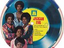 Michael Jackson 5 Five Cereal Disque 45t Cardboard Record #1 Single Picture Disc