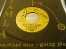 THE MIRACLES: WAY OVER THERE / DEPEND ON ME: DJ PROMO: USA 1st: RARE SLEEVE: VG+