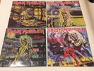 Iron Maiden Lps - Iron Maiden, Killers, The Number of the Beast, Piece of Mind