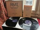RAVEL: Daphnis Bolero Rapsodie Valse   Cluytens / 2 LPs Columbia SAXF France VG+