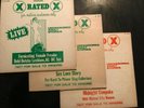 X Rated Live Uncensored Stories LP2012 LP2013 LP2014 | 3LPs Vinyl=VG+ Covers=VG+