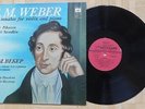 S921 PIKAIZEN & NASEDKIN WEBER SONATAS FOR VIOLIN & PIANO MELODIYA STEREO