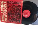 Fad Gadget Collapsing New People 12” Single UK Inport Mute Records Lp