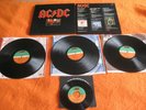 HARDROCK  AC/DC  3 RECORD SET  MIT SINGLE  BOX   ATLANTIC 60149  TOP