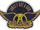 EX  Aerosmith: Janie's Got A Gun Shaped VINYL Pic Picture  Disc (GEF68P)