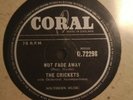 The crickets buddy holly 78 rpm on boy not fade away coral