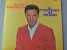 ELVIS PRESLEY SIGNED IN PRINT vinyl album A PORTRAIT IN MUSIC 1972 gatefold NM
