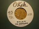 the sheppards walkin okeh wdj  orig 45 soul usa
