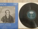 Argo ZRG 506 Oval grooved ed1  - Rossini String Sonatas Neville Marriner NM