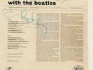 With the BEATLES First Press Vinyl Fantasy Rare Signed MONO Album Cover LP 1963