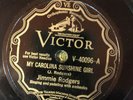 Victor 40096 Jimmie Rodgers CAROLINA SUNSHINE GIRL w jazz band 78rpm Country EE+