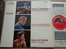 Jacqueline Du Pre/Barbirolli ELGAR Cello Concerto - HMV ASD 655 Semi-Circle