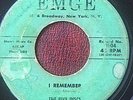 DOO WOP 45 FIVE DISCS Emge 1004 I REMEMBER / THE WORLD IS A BEAUTIFUL PLACE