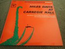 MILES DAVIS: At Carnegie Hall US Columbia Jazz w/ Hank Mobley LP
