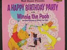 VARIOUS: A Happy Birthday Party With Winnie The Pooh LP (red label, gatefold c