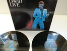 DAVID BOWIE-LIVE.RARE SUPERB  1ST UK SOUND+VISION PRESS N/M DOUBLE VINYL LP 1990