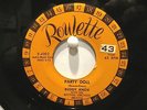 Buddy Knox Roulette 4002 Party Doll b/w My Baby's Gone Rare Orange Wheel Label