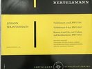 J.S. BACH: Violinkonzerte 1041-43 - Barchet / Tilegant (Bertelsmann 11362 / NM)