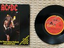 AC/DC For Those About To Rock (We Salute You) PROMO picture sleeve single 1981