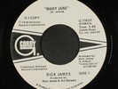 RICK JAMES: Mary Jane  45 (dj, close to M-) Soul