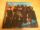 THE RAMONES LP ANIMAL BOY 1986 Sire + INNER SLEEVE JEAN BEAUVOIR DEAD BOYS GERMS