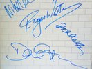 the wall PINK FLOYD 2lp´s con autografos banda con COA